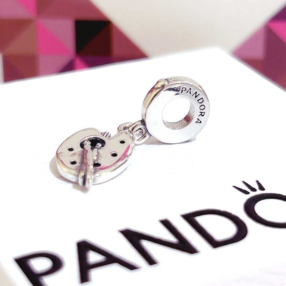 PANDORA Artist's Palette Dangle Charm w/box - Picture 6 of 9